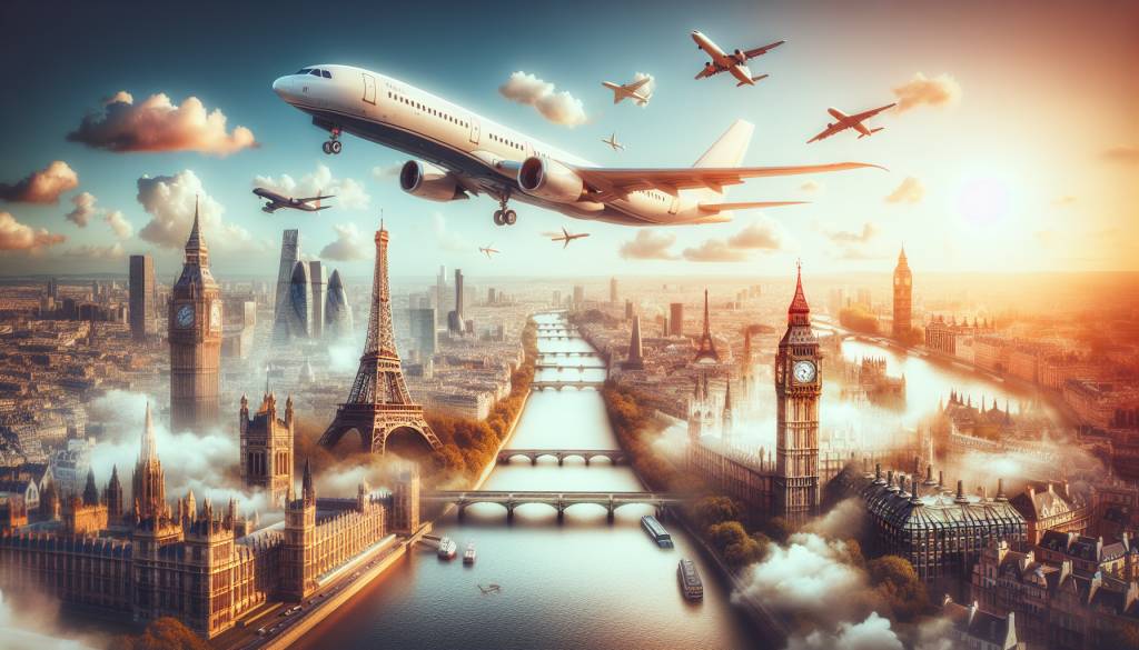 Découvrez les attraits du vol Paris - Londres, rapide et fréquent