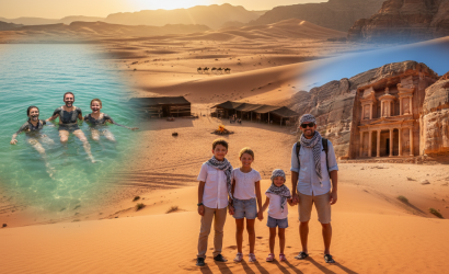 10 jours en jordanie en famille : itinéraire idéal entre désert, mer morte et pétra