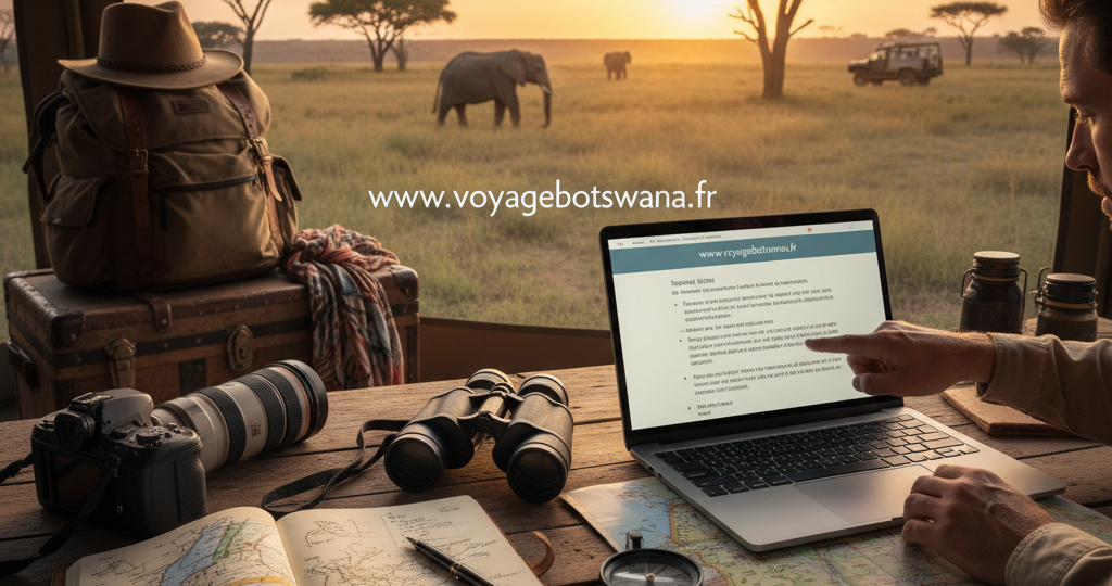Préparer un séjour sur www.voyage-botswana.fr étape par étape