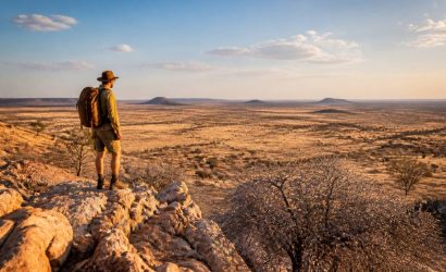 Aventure et paysages du kalahari central